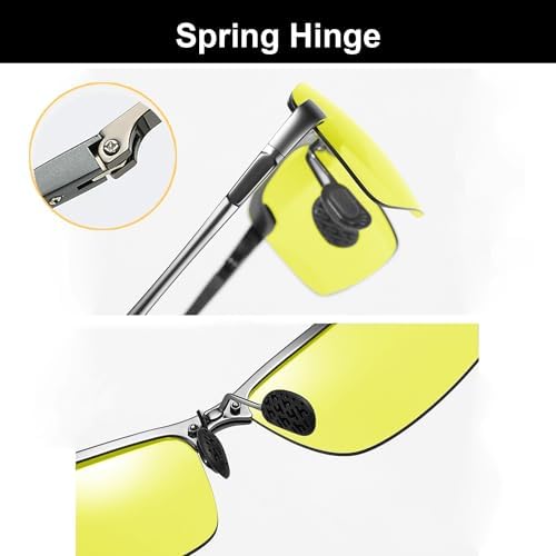 YIMI Polarized Photochromic Outdoor Sports Driving Sunglasses for Men Women AntiGlareEyewear Ultra-Light Sun Glasses