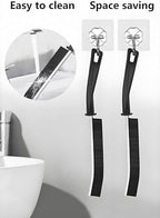 5-Pack Multifunctional Bathroom Cleaning Brushes - Hard Bristle, Long Handle, Cement Slurry Tool for Narrow Gaps & Home Spaces