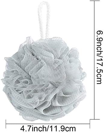 10 Pack of Bath Loofah Shower,Small Size Sponge Pouf Body Scrubber Exfoliator Scrubber Ball,Mesh Bath and Shower Sponge for Kids Women Men Body Wash Bathroom