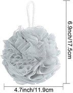 10 Pack of Bath Loofah Shower,Small Size Sponge Pouf Body Scrubber Exfoliator Scrubber Ball,Mesh Bath and Shower Sponge for Kids Women Men Body Wash Bathroom
