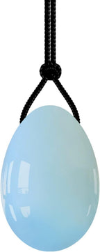Yoni Eggs Rose Quartz Jade Egg Drilled Amethyst Balls for Women Kegel Exercise Natural Crystal Kegel Eggs,Opalite,L-4.5x3cm
