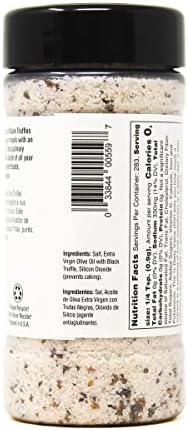 Black Truffle Sea Salt, 9 Ounce