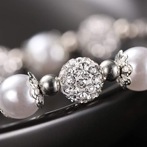 Vinjewelry First Communion Bracelet Girls Charm Baptism Gift Handmade Jewelry Gift for Girls