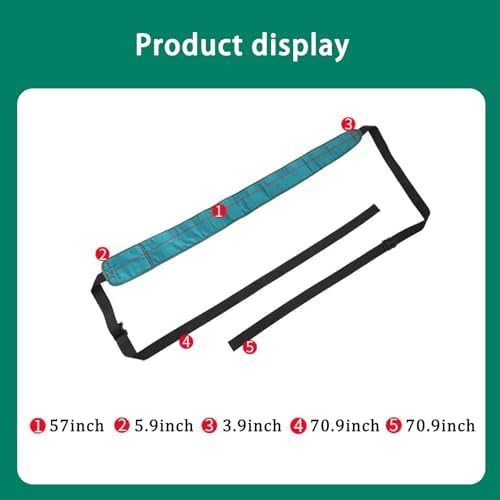 Bed Restraint Strap for Elderly, Adjustable Bed Restraint Belt Wheelchair Seat Safety Belt, Anti-Fall Bed Waist Belt, Safety Aid Belt for The Elderly, People Who Cannot Control Their Bodies