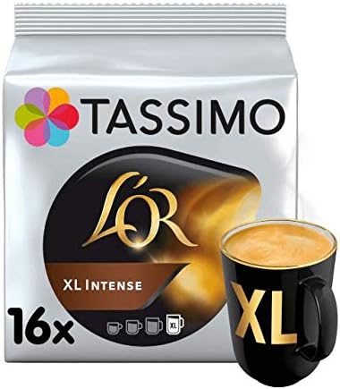 TASSIMO L'OR XL Intense Coffee Pods 5 Pack (80 Drinks)