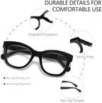 Oprah- Readers for Women - Stylis Style Reading Glasses with Blue Light Blocking and Spring Hinge