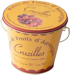 Pâtes de Fruits d’Auvergne Imported Assorted French Fruit Jelly Candies in Metal Tin (Assorted, 8.8oz)