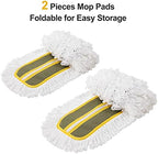 36" Microfiber Mop Pads 2 Pieces Just Fit CLEANHOME Industrial Dust Mop: B08R3F1ZZM,Green