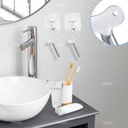 AUEAR, Stainless Steel Toothpaste Squeezer Tube Key Silver for Home Hair Dye (Set of 10)