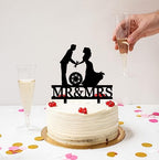 Repairman Wedding Cake Topper Car Repairman Couple Cake Topper Wrench Tools Mr&Mrs Wedding Cake Topper