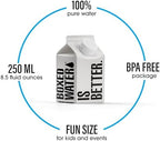 Mini Boxed Water (8.4 oz., 24 Pack) – Better Than Premium Plastic Purified Drinking Water in Plant-Based Cartons, BPA-Free, Refillable Cartons, Lunchbox Ready