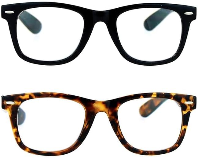 SA106 Retro Horn Rim Multi Reading Glasses