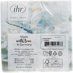 IHR Ideal Home Range Cocktail Napkins Disposable 3-Ply Paper Party Napkin Pack, 5" x 5", Dragonfly, 20-Count