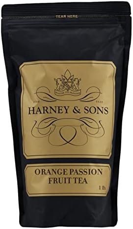 Harney & Sons Orange Passion Fruit, 16oz Bag of Loose Herbal Tea