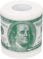 SummitLink 1 Roll $100 Hundred US Dollar Bill Toilet Paper Tissue Napkin Prank Fun Birthday Party Novelty Gift Idea