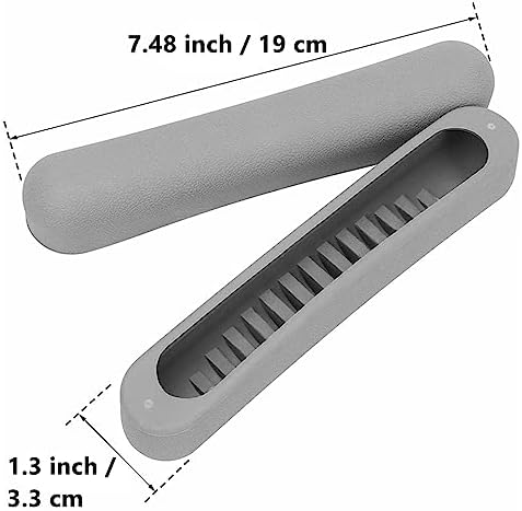 Crutch Underarm Pads and Crutch Hand Grip, Universal Crutch Armpit Pad Cover, Crutch Handgrip with Handgrip Core, Under Arm Soft Cushioned Covers for Crutches Accessories(4 Pack)