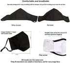 Cloth Face Mask for Women, Men, Teens, Made in USA,Washable Reusable,Breathable with Filter pocket and Nose Wire