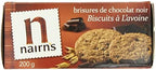 Nairns Oat Cookies Dark Chocolate Chip 7.1oz (200g) Case of 6
