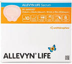 ALLEVYN Life 3807583.0 Smith and Nephew Foam Dressing Sacrum, Large, 8-1/2" Width, 9" Length