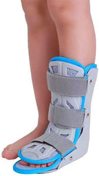 Kids AFO Ankle Foot Orthosis Pediatric Drop Foot Splint Child Shin Ankle Foot Brace Night Splint (Medium, Left foot)