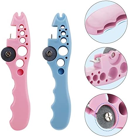 2 Pcs Multifunctional Ampoule Opener Ampule Breakers Medicine Vial Ampoule Glass Bottle Opener with Grinding Wheel for Cut The Ampoule or Medical Glass