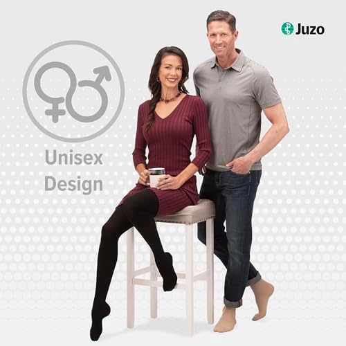 Juzo Soft 2001 Knee-High 20-30 mmHg Closed Toe Compression Stocking, Regular