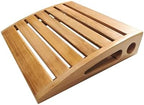 Sauna Headrest-Handmade from Canadian Red Cedar Wood Sauna Head Rest with Classic Attractive Ergonomic Neck & Cervical Pillows Support
