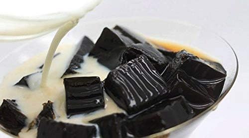 Black Grass Jelly powder cooking kitchen Asian Gelatin dessert sweets food party