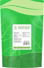 Soeos Himalayan Pink Salt, Fine Grain, 5 Lbs, Pink Himalayan Sea Salt, Salt for Grinder Refill