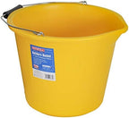 Faithfull FAI3GBUCKYEL 14 Litre (3 Gallon) Yellow Builders Bucket