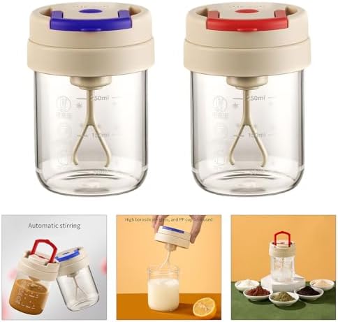 Automatic Electric Mixing Cup with 7000RPM Motor for Beverages Portable Mixer for Protein Shakes and Office Use