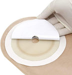 Colostomy Bags,20PCS Ostomy Bags One-Piece Ostomy Supplies 20mm-60mm Cut to Fit Drainable Pouch with Closure for Ileostomy Stoma Care.