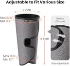 SHINE WELL Leg Compression Massager for Circulation and Pain Relief Fsa, Air Compression Calf Massager with 3 Modes 3 Intensities 2 Timing, for Restless Legs Syndrome Relief, Wellness Gift for Mom Dad