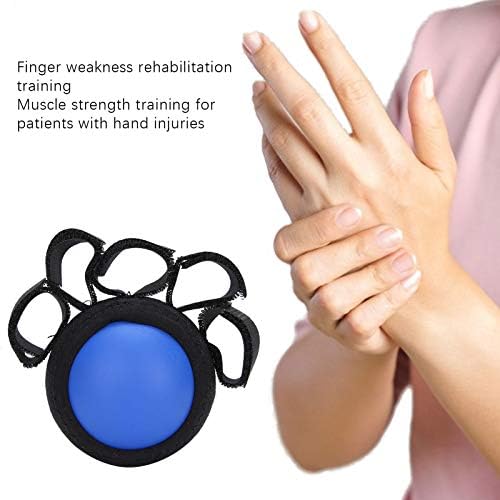 Anti-Spasticity Ball Splint & Finger Posture Corrector,Grip Strength Ball Finger Device Training Equipment Anti-Spasticity Ball Splint Finger Orthosis for Hand Functional Impairment Hemiplegia Stroke