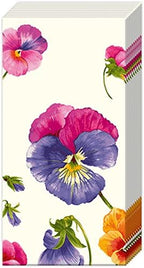 Boston International Bulk 4-Ply Floral Pocket Tissues, Bundle of 6 Packs of 10 Tissues (Paulina)