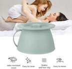 Chamber Pot Bedpan Urinal Bottle Urine Pots Potty Pee Bucket Bedside Urinal with Lids to Prevent Odors, Suitable for Kids, Women and Men (Green)