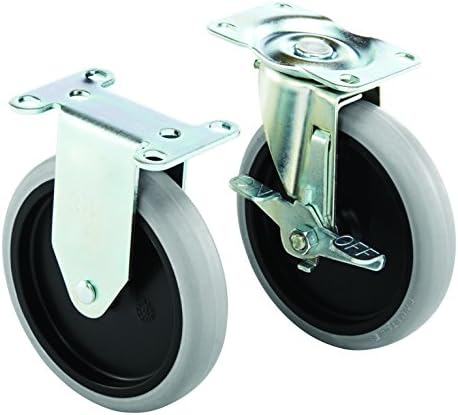 Rubbermaid Commercial Products Heavy Duty Adaptable Utility Cart Replacement Casters, Pack of 4