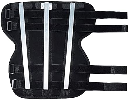 OhMill Kids Knee Brace for Knee Pain Adjustable Knee Brace with Side Stabilizers Knee Joint Fixation Protector for Sports, Meniscus Tear,Injury Recovery - Fit Boys & Girls