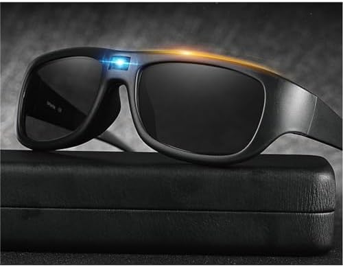 0.1 Seconds Smart Photochromic Polarized Men's Sunglasses for Driving Riding Wraparound Fishing Sun Glasses