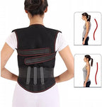 Self-Heating Lumbar Support Vest and Back Brace for Pain Relief, Sciatica, Scoliosis, and Herniated Discs - Adjustable Support Straps