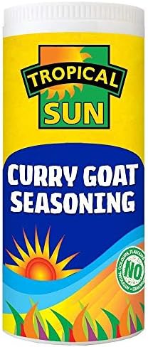 Tropical Sun Curry Goat Seasoning - 100g - (pack of 4)