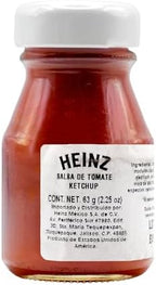 Heinz Tomato Ketchup, 2.25-Ounce Glass Jars (Pack of 60)