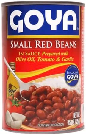 Goya Small Red Beans in Sauce, 15 oz, 2-Pack