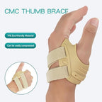 CMC Thumb Brace, Joint Pain Stabilizes Thumb CMC Joint Without Limiting Hand Function Left Hand Support Brace for Men Women Osteoarthritis