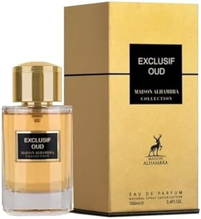 Exclusif Oud by Maison Alhambra for Unisex - 3.4 oz EDP Spray