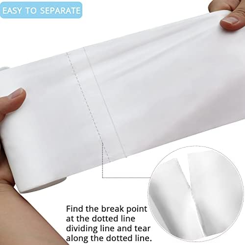 5 Gallon Trash Bags - 20 Liter Strong Garbage Bags Small Clear Liners for Office Kitchen Bathroom Home Wastebasket, 105 Count