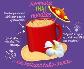Mug Shot - Thai Noodle Flavour - 55g (Multi-Pack - 5)