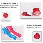 2Pcs Kinesiology Tape Athletic Recovery Elastic Tape Kneepad Muscle Pain Relief Knee Pads Support for Gym Fitness Bandage