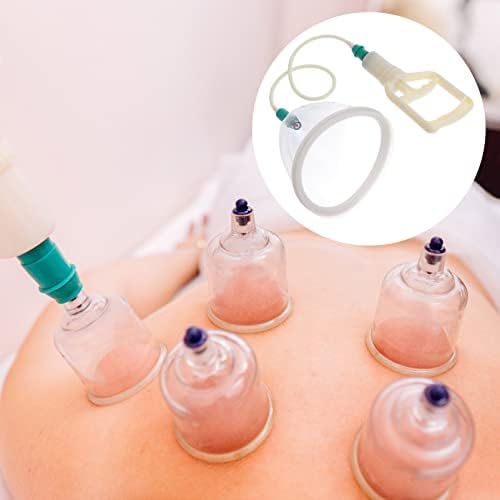 Beavorty Negative Pressure Vacuum Cupping Device 5.07 Inch Body Massage Tool for Neck Shoulder Back Pain Relief and Circulation Improvement