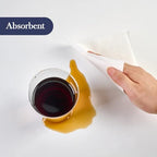 JollyPack 2000 Count White Beverage Napkins - 1-Ply 4.9 x 4.9 Folded Bulk Cocktail Napkins Paper, Lunch Paper for Restaurants, Bar and Party - 9.8 x 9.8 Unfolded